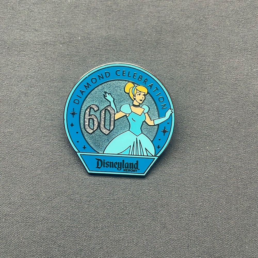DLR 60th Diamond Celebration Mystery Cinderella Disney Pin